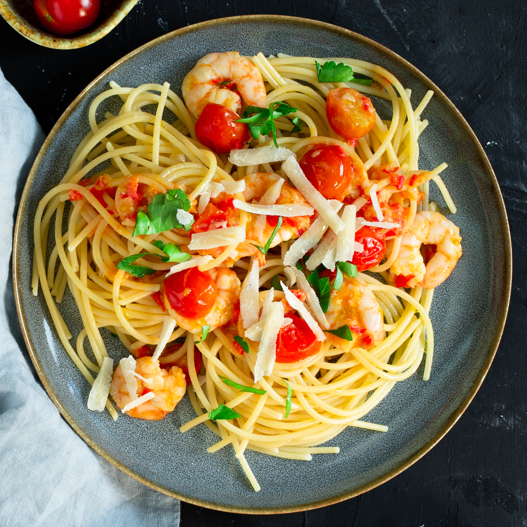 AGLIO E OLIO GARNELE